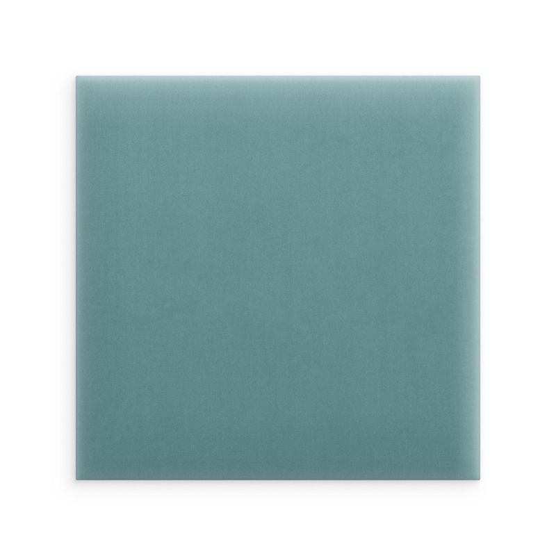 Panel INTESI Magic Velvet ścienny tapicerowany lazurowy 30x30 cm kwadratowy 1 szt.