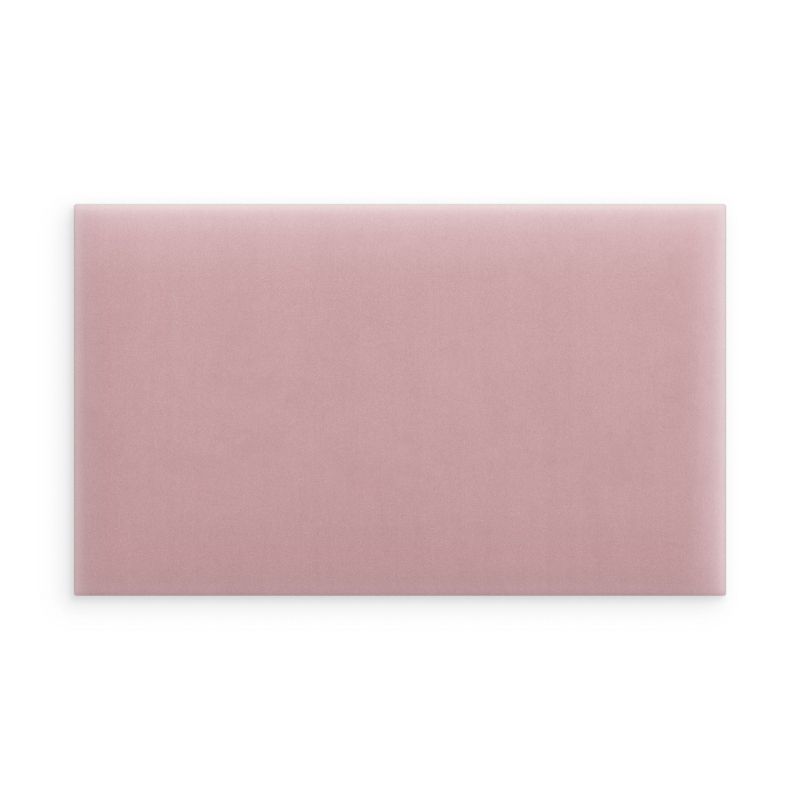 Panel INTESI Magic Velvet ścienny tapicerowany różowy 60x40 cm prostokątny 1 szt.