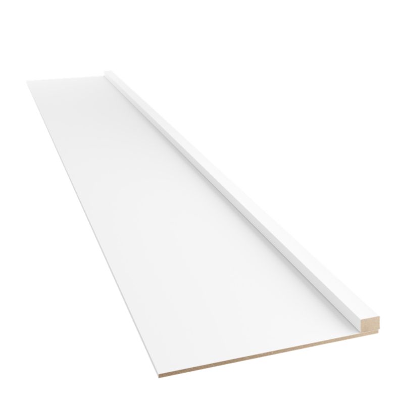 Panel Japandi LAMELE3D  Biały mat 1 szt