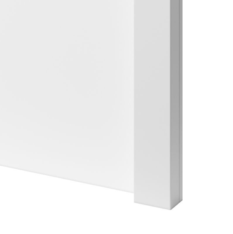 Panel Japandi LAMELE3D  Biały mat 1 szt