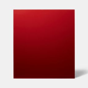 Panel kuchenny szklany GoodHome Nashi 60 cm czerwony