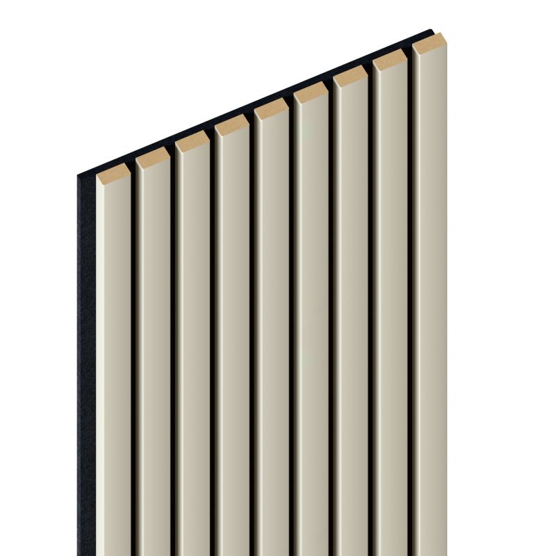 Panel lamelowy ścienny na filcu Radex Kashmir 256 x 25 cm czarny