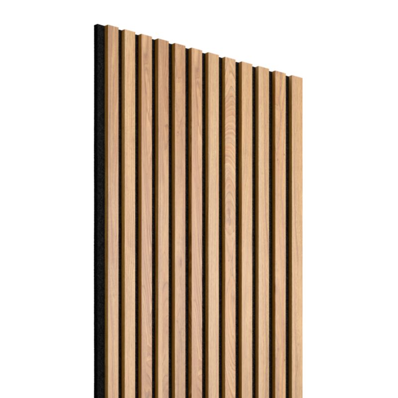 Panel lamelowy ścienny OK WALL MDF 265 x 60 cm dąb