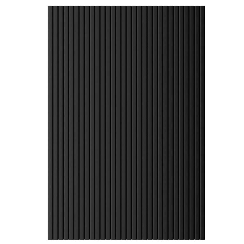 Panel lamelowy ścienny OK WALL MDF 90 x 40 cm czarny