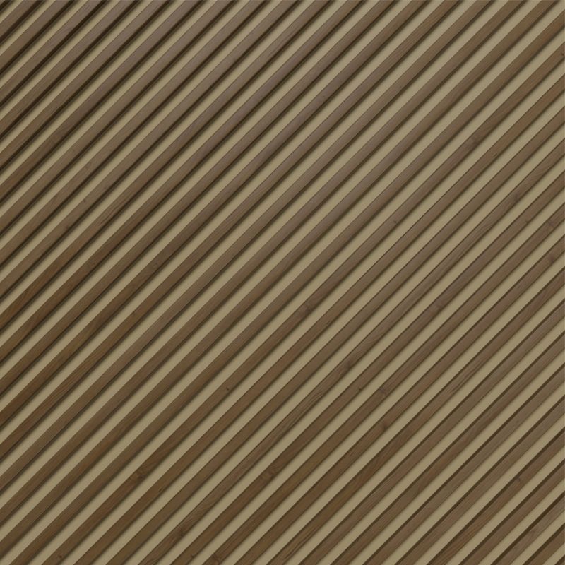 Panel lamelowy ścienny Stegu Linea Comfort MDF 265 x 24,5 x 3 cm tobacco pine / cashmere