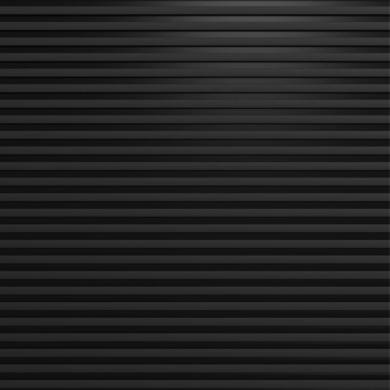 Panel lamelowy ścienny Stegu Linea Select MDF 265 x 24,5 x 1,9 cm czarny / czarny