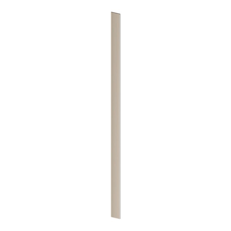 Panel lamelowy ścienny Vilo kompozyt 265 x 14,8 cm satin cream