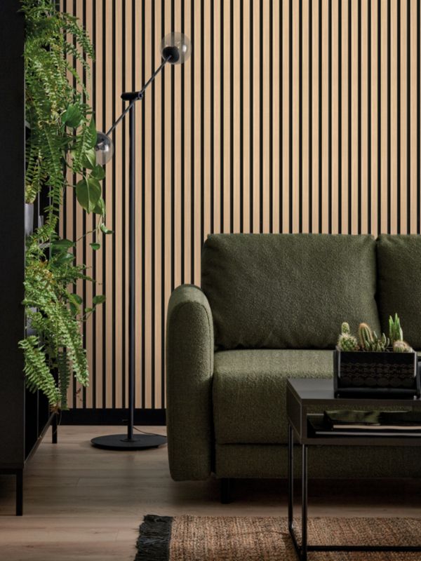 Panel lamelowy Vox Linerio M-line Natural Black 0,32 m2