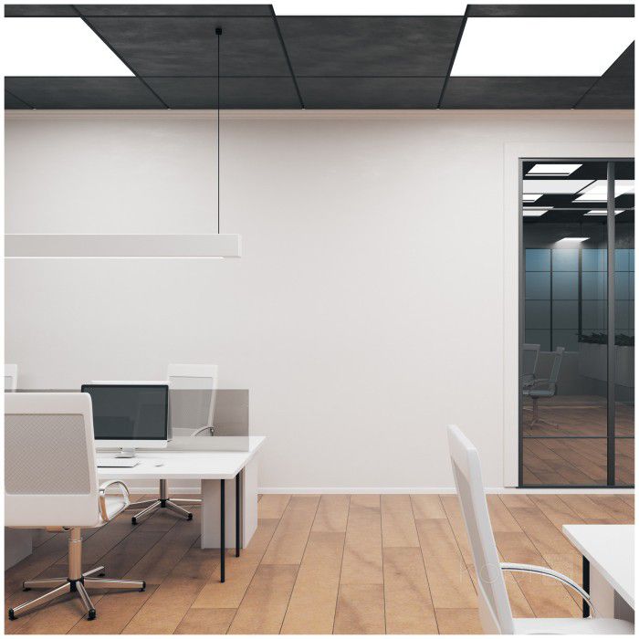 Panel LED 36W Kobi 60x60 4000K czarny 1szt.