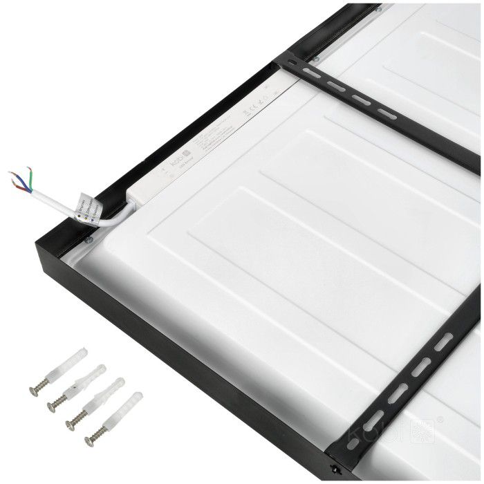 Panel LED 36W Kobi 60x60 4000K czarny 1szt.