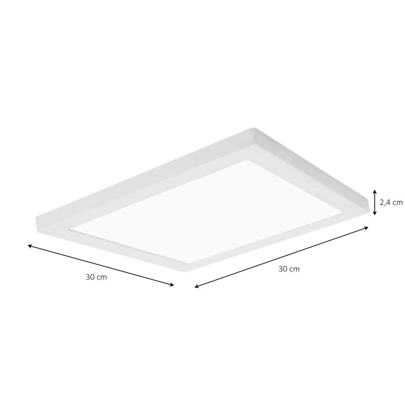 Panel LED GoodHome 1900 lm 4000 K 30 x 30 cm biały