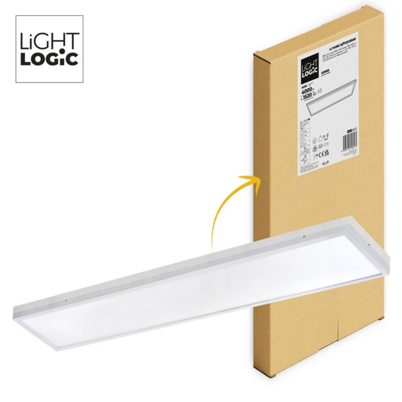 Panel LED LL PANEL N/P12030NW 66657 LightLogic 120x30 cm plafon 1 szt.
