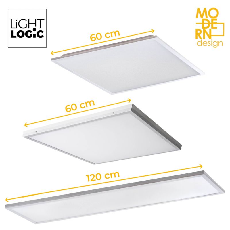 Panel LED LL PANEL N/P40W-NW 66656 LightLogic natynkowy kwadratowy IP20 1 szt.