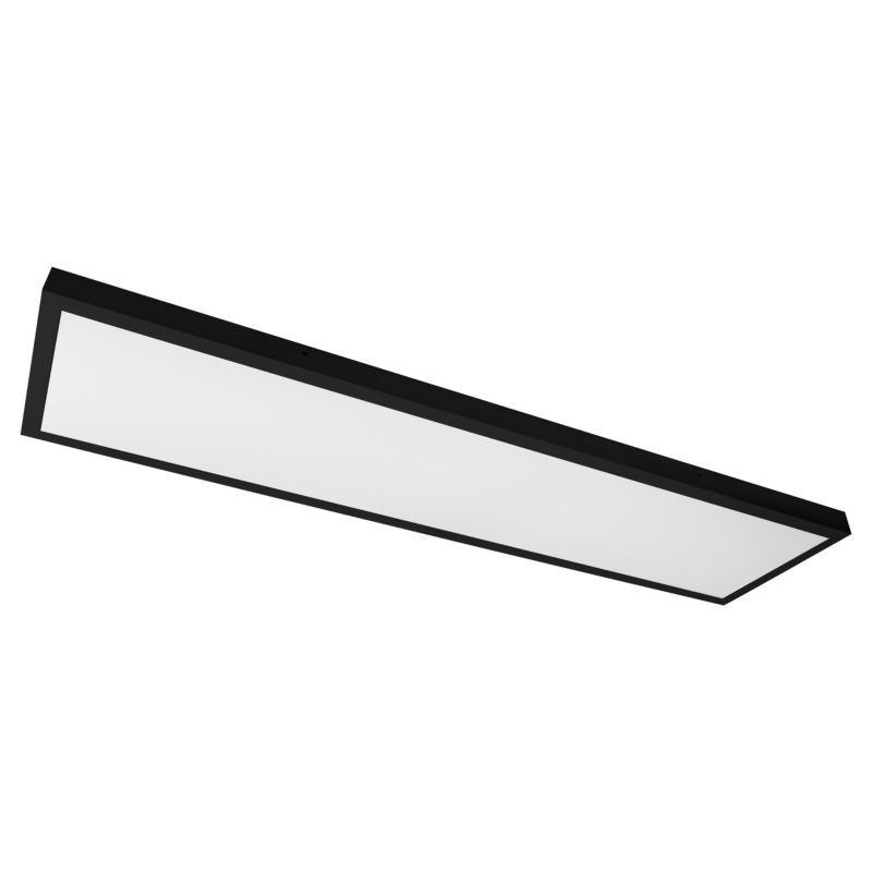 Panel LED MasterLED natynkowy 60W 30x120 cm IP20 4500K lampa kaseton czarny 1 szt.