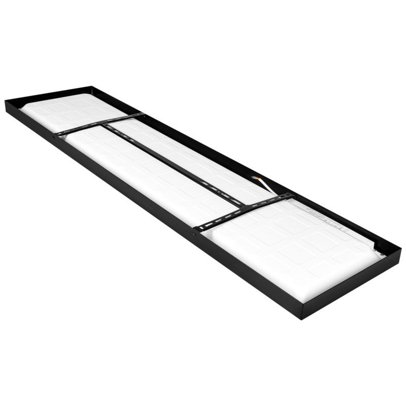 Panel LED MasterLED natynkowy 60W 30x120 cm IP20 4500K lampa kaseton czarny 1 szt.