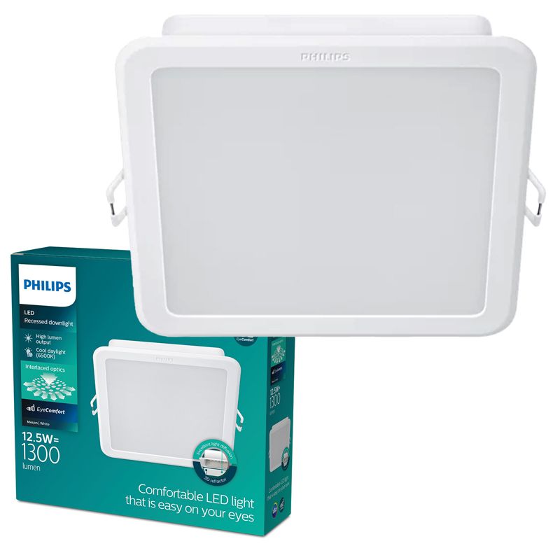 Panel LED Meson Philips Oprawa Podtynkowa Wpuszczana LED 12.5W 960lm 6500K Biała 1 szt.