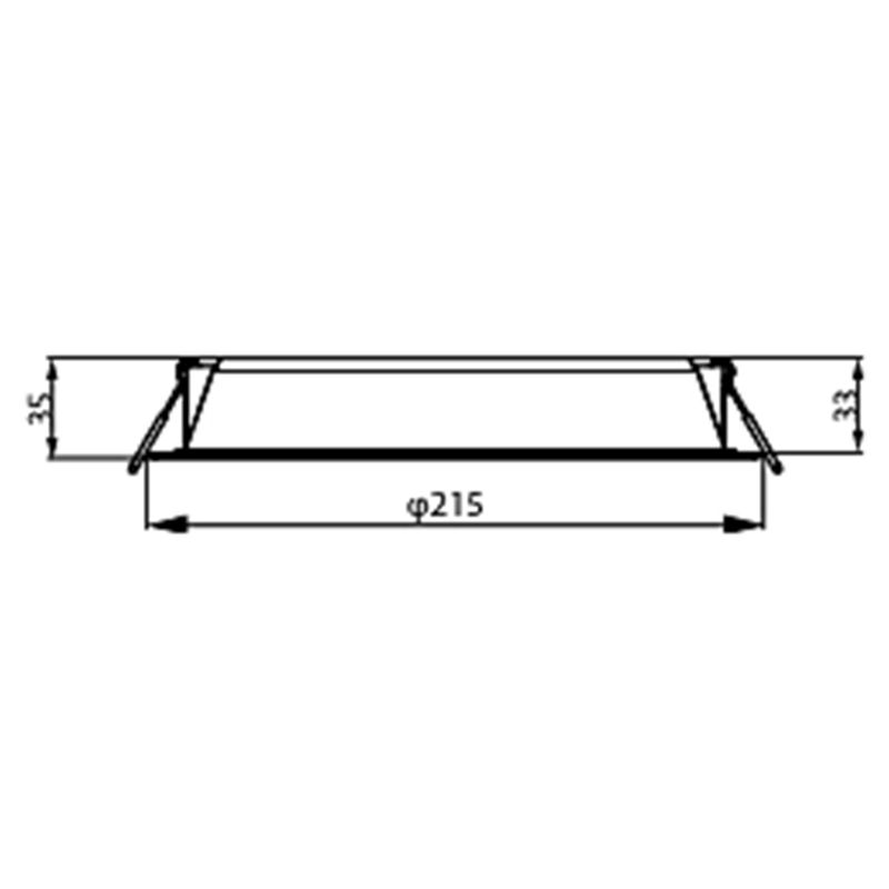 Panel LED Meson Philips Oprawa Podtynkowa Wpuszczana LED 23.5W 2550lm 4000K Biała 2 szt.