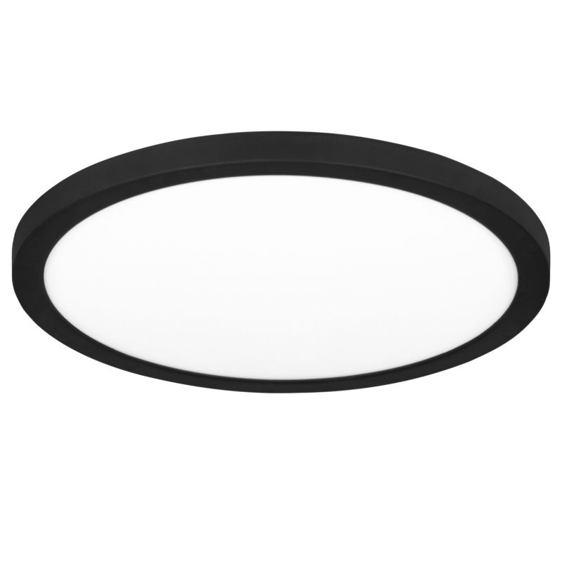 Panel LED XUDO 8-in-1 24W 3CCT lampa plafon czarny okrągły 1 szt.