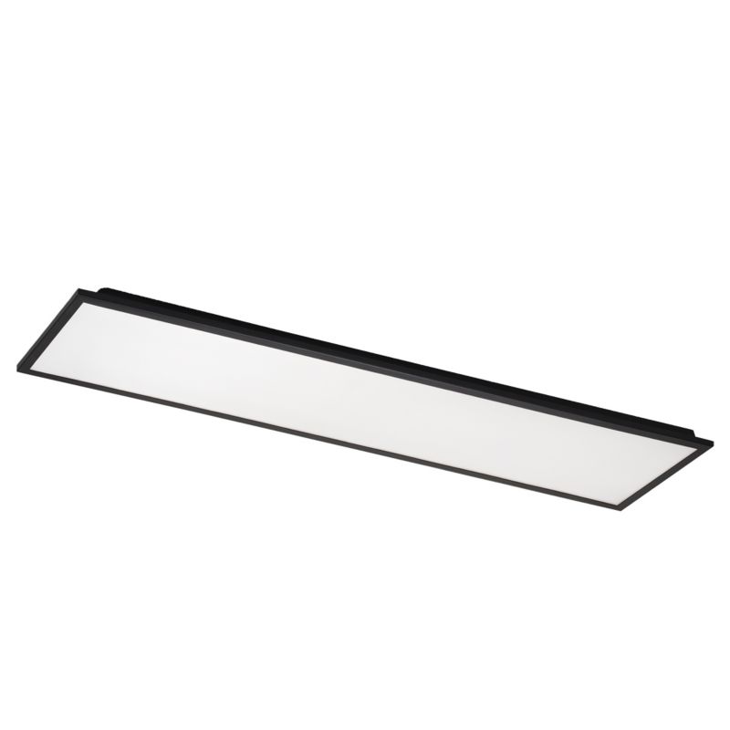 Panel LightLogic natynkowy LL 48W 30x120 B 67065 czarny sufitowy prostokątny  4000K 6000lm 1szt.