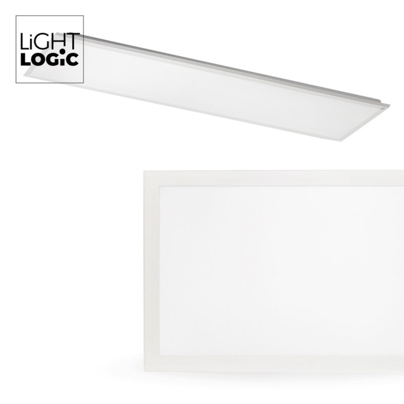 Panel  LightLogic natynkowy  LL 48W 30x120 W 67064 sufitowy biały 4000K prostokątny 1 szt.