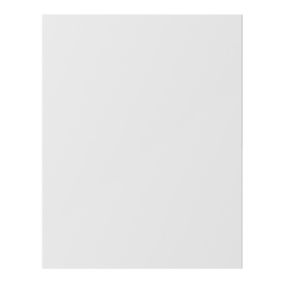 Panel maskujący GoodHome Stevia / Garcinia Innovo 71,5 cm biały połysk