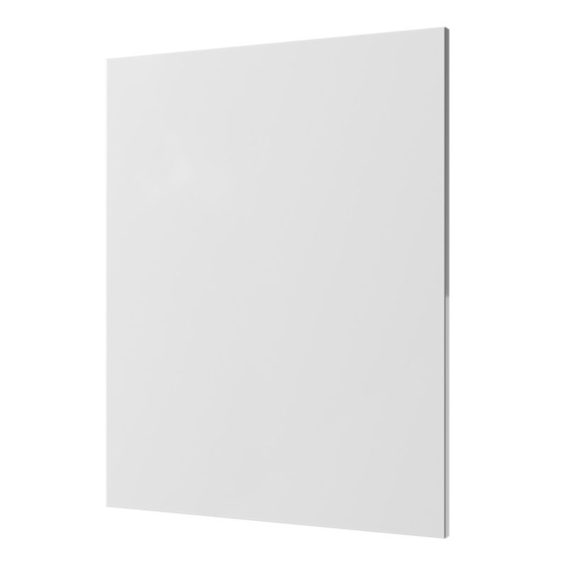 Panel maskujący GoodHome Stevia / Garcinia Innovo 71,5 cm biały połysk