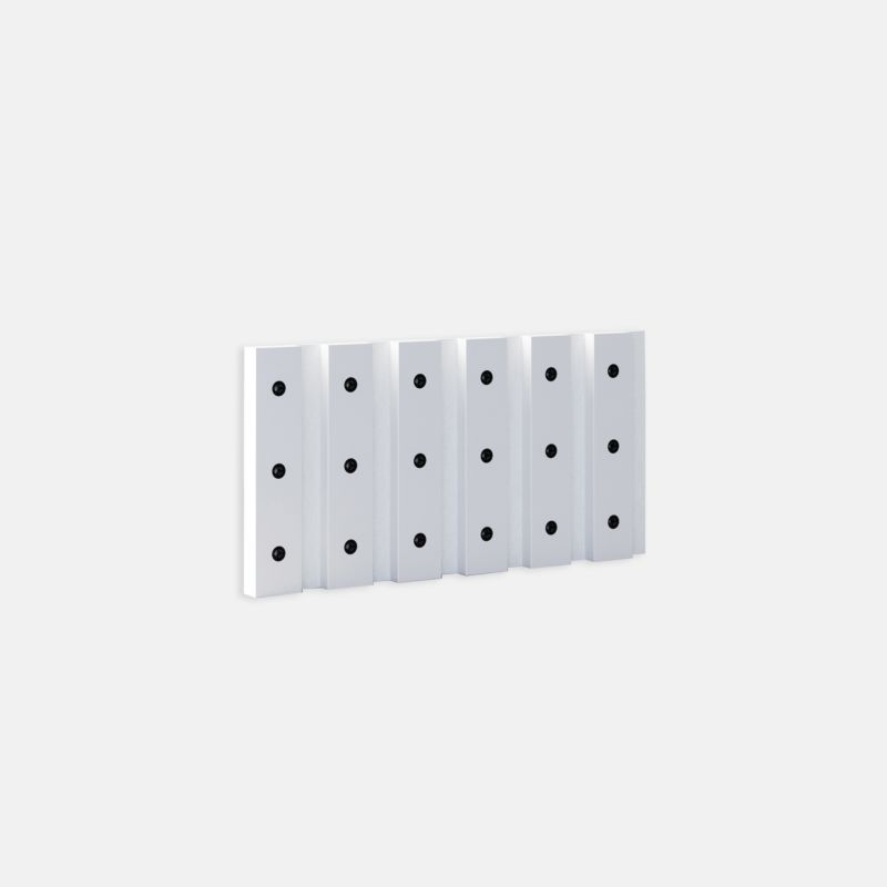 Panel mini Clickform Murso by Cezar Biały RAL9003 Mat 384x192x20mm MDF 1 szt.