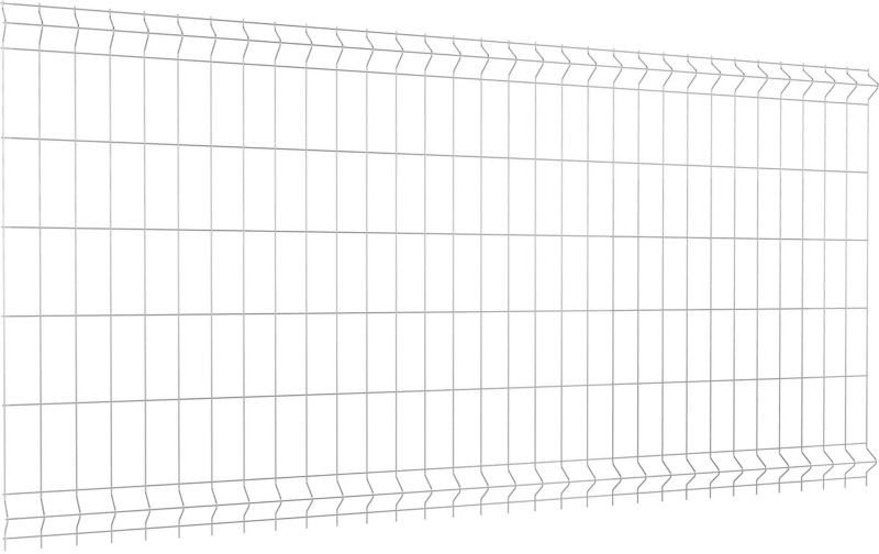Panel ogrodzeniowy 123 x 250 cm oczko 8 x 20 cm drut 3,1 mm ocynk