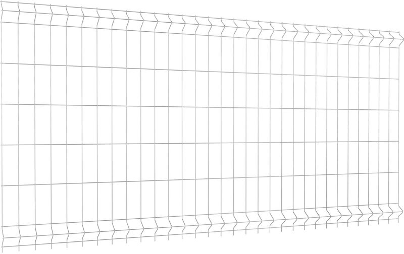 Panel ogrodzeniowy 123 x 250 cm oczko 8 x 20 cm drut 3,1 mm ocynk