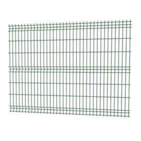 Panel ogrodzeniowy 3D 153 x 250 cm oczko 7,5 x 20 cm drut 3,2 mm ocynk zielony