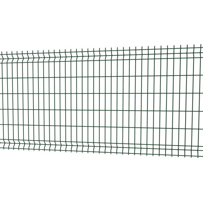 Panel ogrodzeniowy Betafence 3D 123 x 250 cm oczko 5 x 20 cm drut 4 mm ocynk zielony