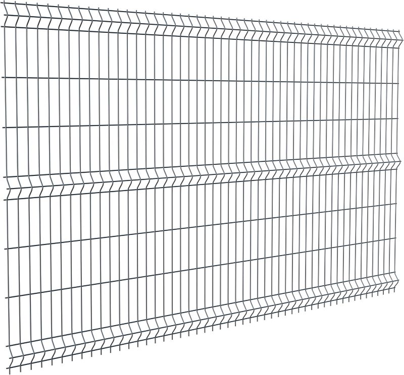 Panel ogrodzeniowy Polargos 153 x 250 cm oczko 5 x 20 cm antracyt