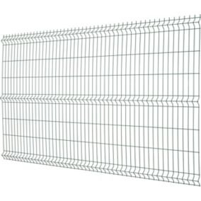 Panel ogrodzeniowy Polargos 153 x 250 cm oczko 5 x 20 cm zielony