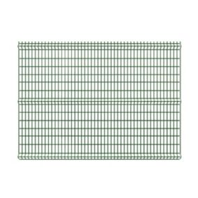Panel ogrodzeniowy Polargos 3D 1,23 x 2,5 m oczko 7,5 x 20 cm ocynk zielony