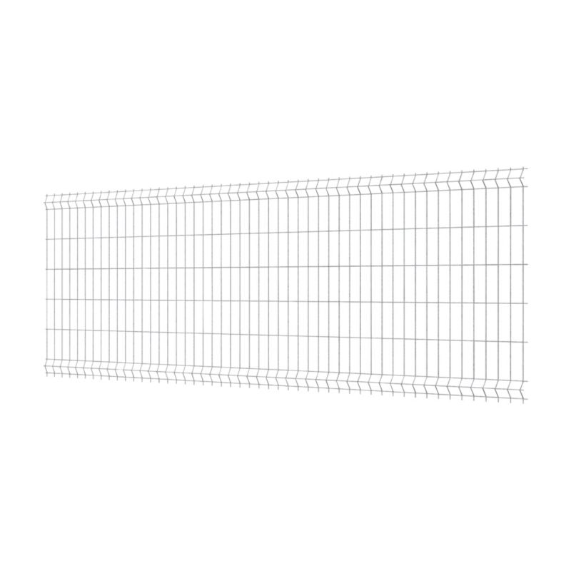 Panel ogrodzeniowy Polargos 3D 123 x 250 cm oczko 5 x 20 cm ocynk