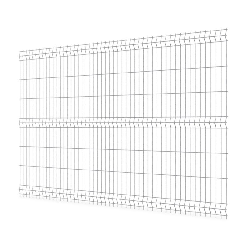 Panel ogrodzeniowy Polargos 3D 153 x 250 cm oczko 5 x 20 cm ocynk