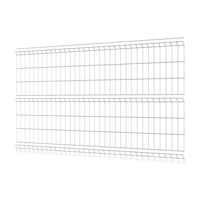 Panel ogrodzeniowy Polargos N1 Eco 153 x 250 cm oczko 7,5 x 20 cm ocynk