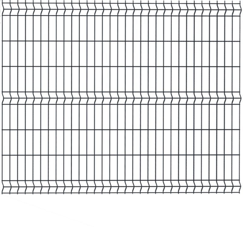 Panel ogrodzeniowy Polargos Sparta 153 x 250 cm oczko 5,5 x 20 cm antracyt