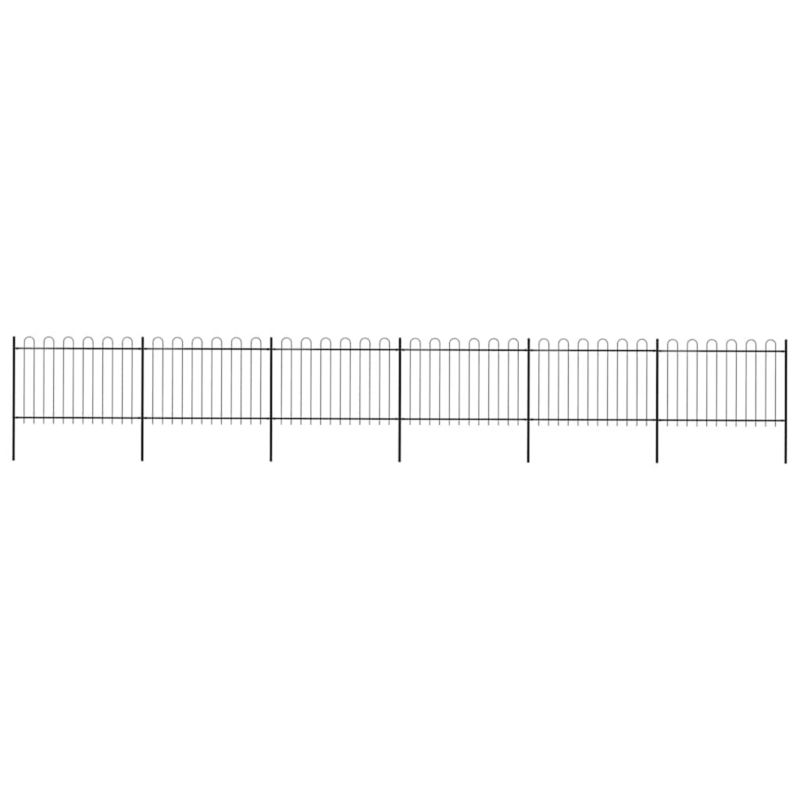 Panel ogrodzeniowy vidaxl 1070 x 3.4 x 170 cm 6 szt