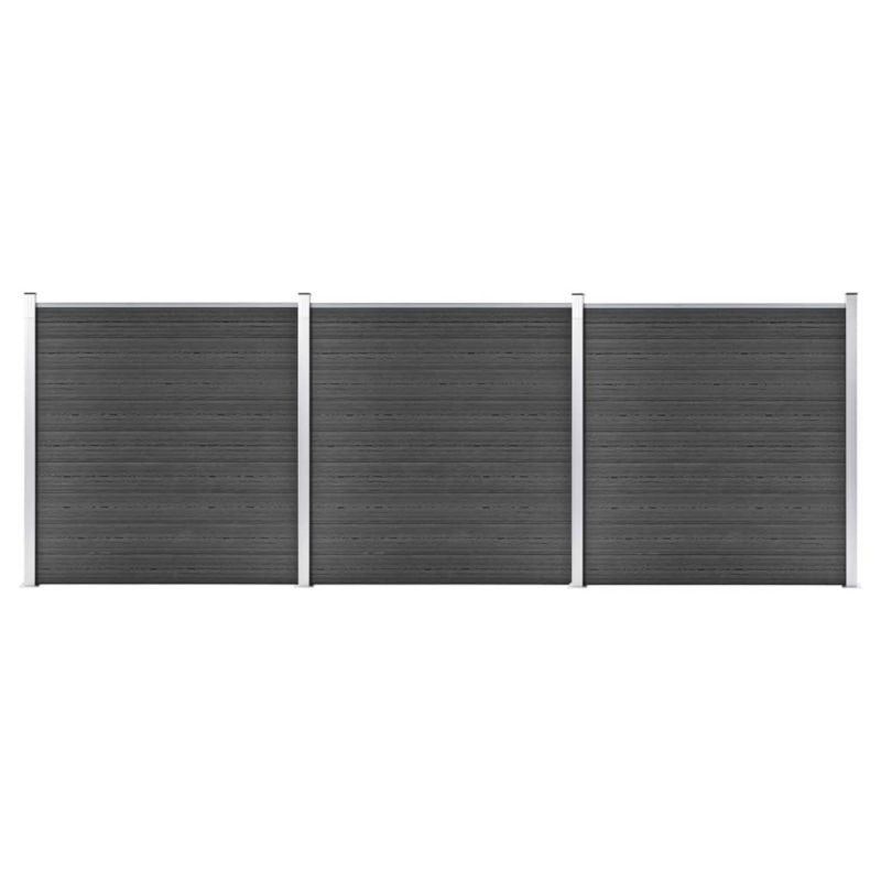 Panel ogrodzeniowy vidaxl 170 x 526 x 186 cm 3 szt