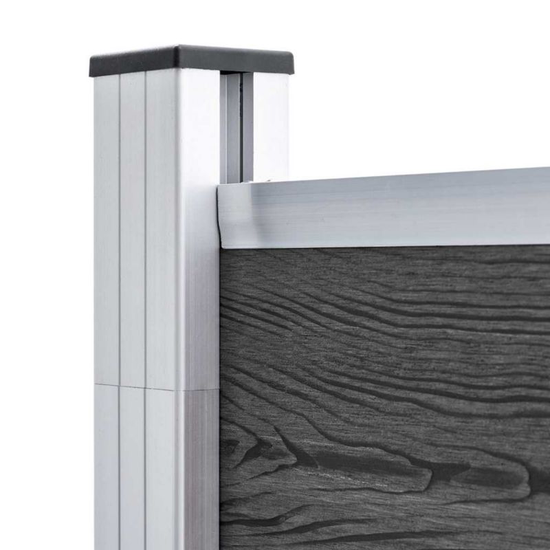 Panel ogrodzeniowy vidaxl 170 x 526 x 186 cm 3 szt