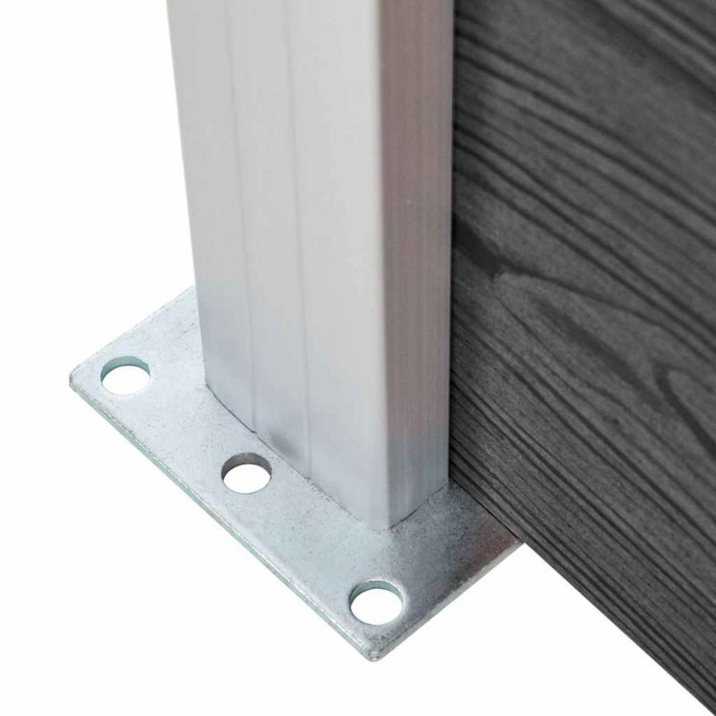 Panel ogrodzeniowy vidaxl 170 x 526 x 186 cm 3 szt