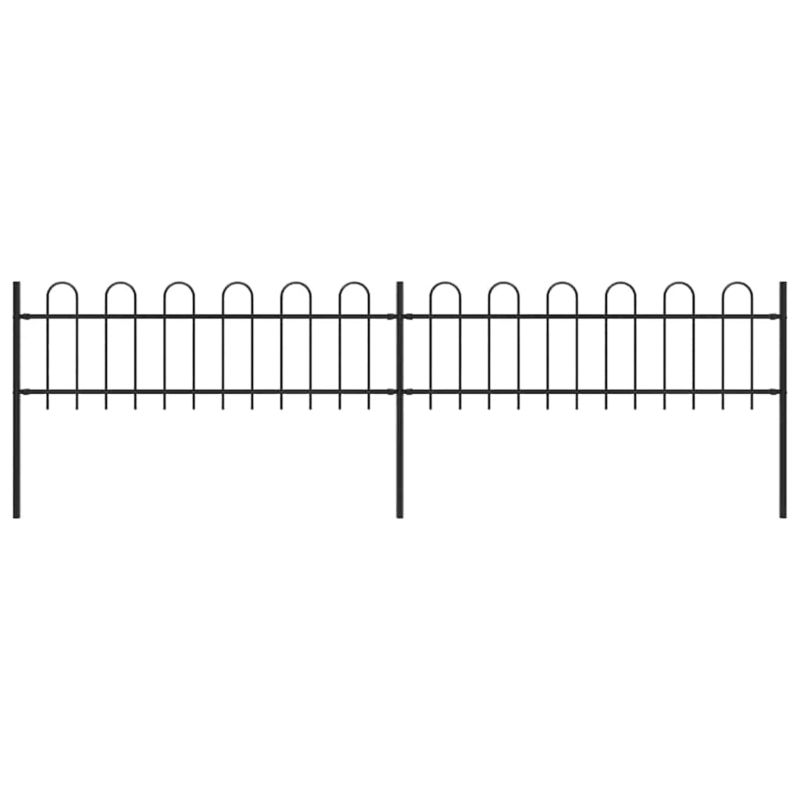 Panel ogrodzeniowy vidaxl 359 x 3.4 x 110 cm 2 szt