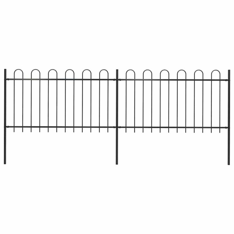 Panel ogrodzeniowy vidaxl 359 x 3.4 x 150 cm 2 szt