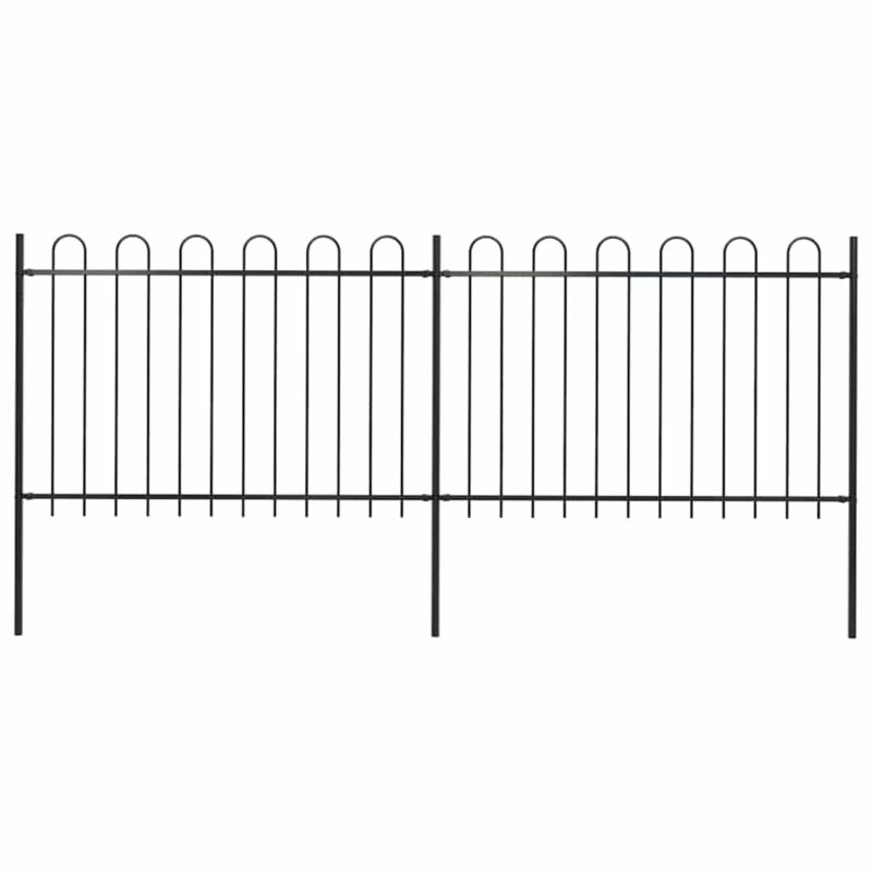 Panel ogrodzeniowy vidaxl 359 x 3.4 x 170 cm 2 szt