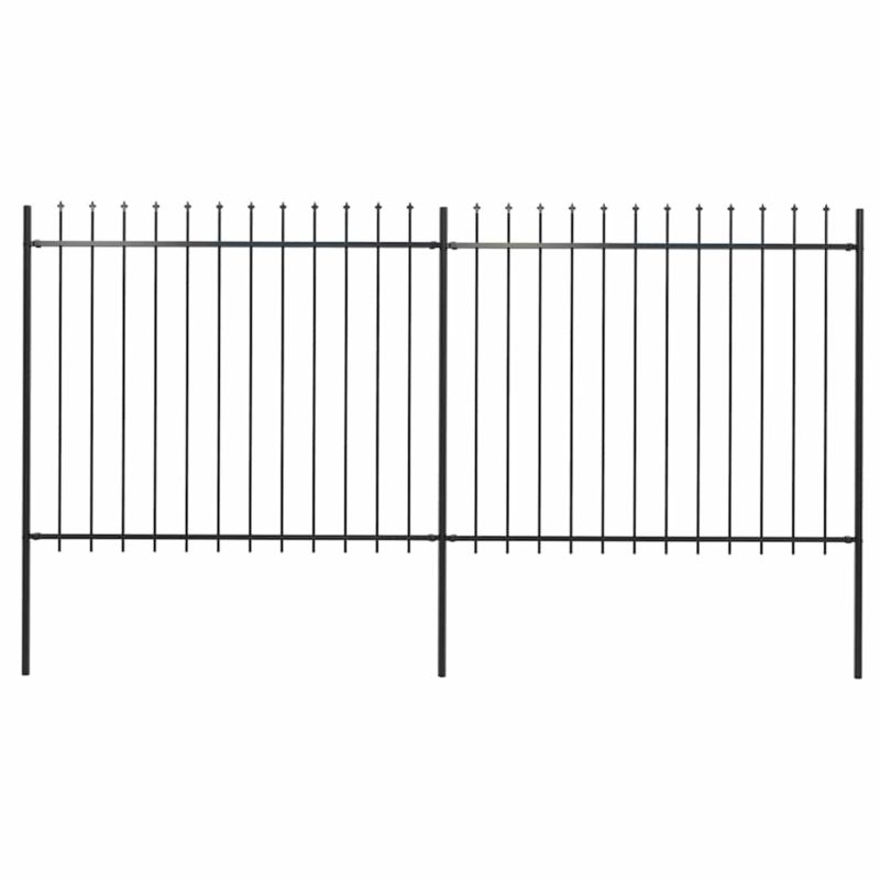 Panel ogrodzeniowy vidaxl 359 x 3.4 x 200 cm 2 szt