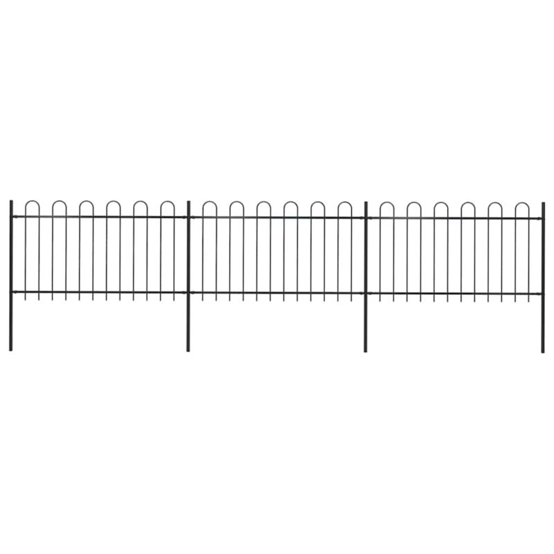Panel ogrodzeniowy vidaxl 537 x 3.4 x 150 cm 3 szt