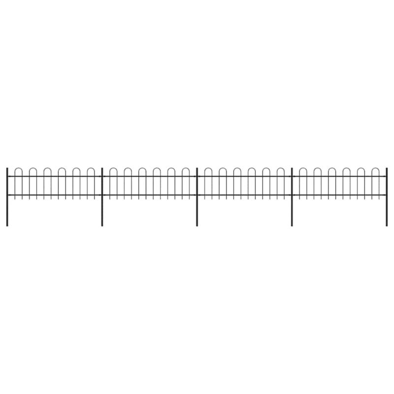 Panel ogrodzeniowy vidaxl 714.5 x 3.4 x 110 cm 4 szt