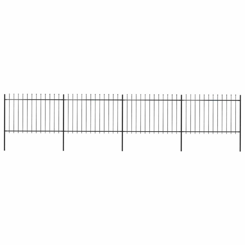 Panel ogrodzeniowy vidaxl 714.5 x 3.4 x 170 cm 4 szt