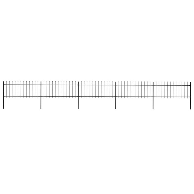 Panel ogrodzeniowy vidaxl 892.5 x 3.4 x 130 cm 5 szt